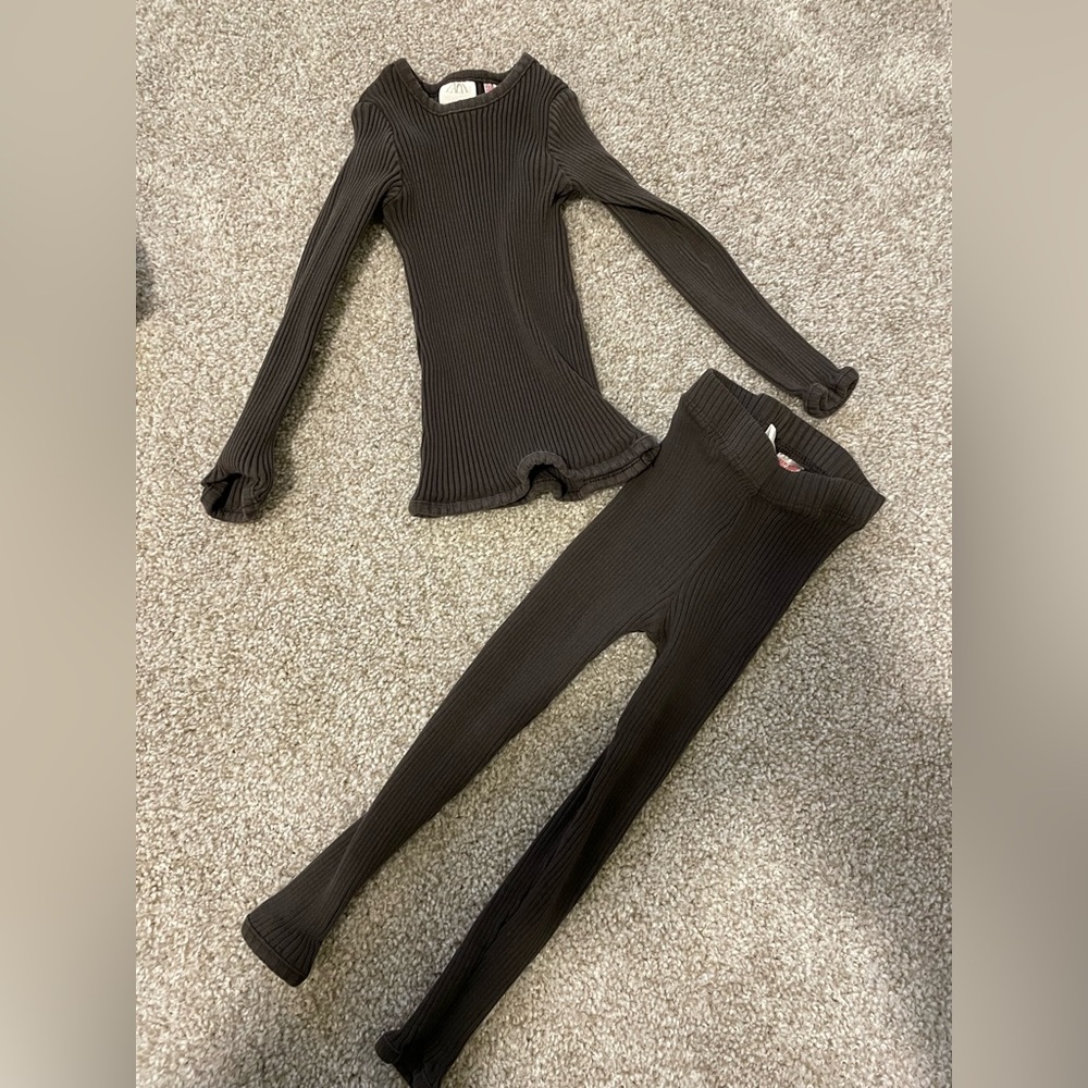 Brown matching set